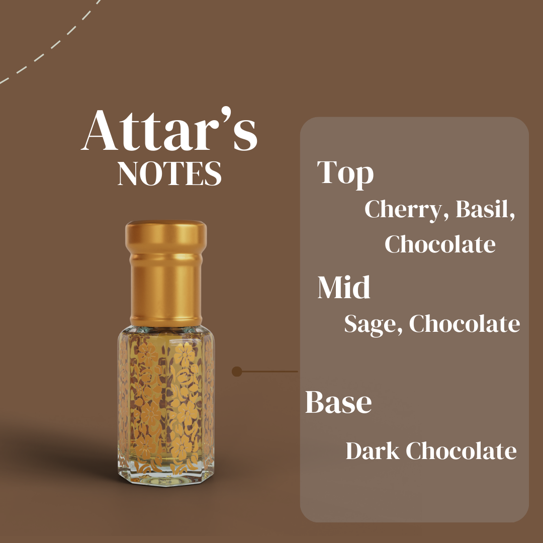 Chocolate Attar By NEESENCE Alcohol Free Luxury ittar