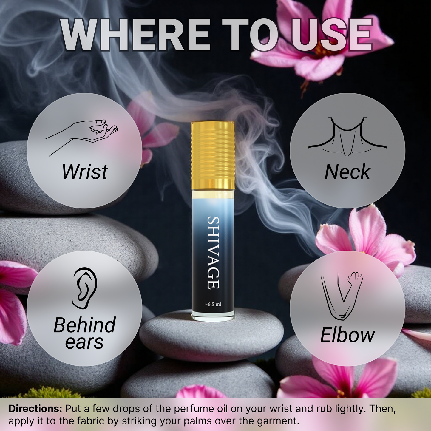 NEESENCE Shivage Luxury Attar 100% Alcohol-Free, All-Day Wear Perfume Oil Long Lasting Itra