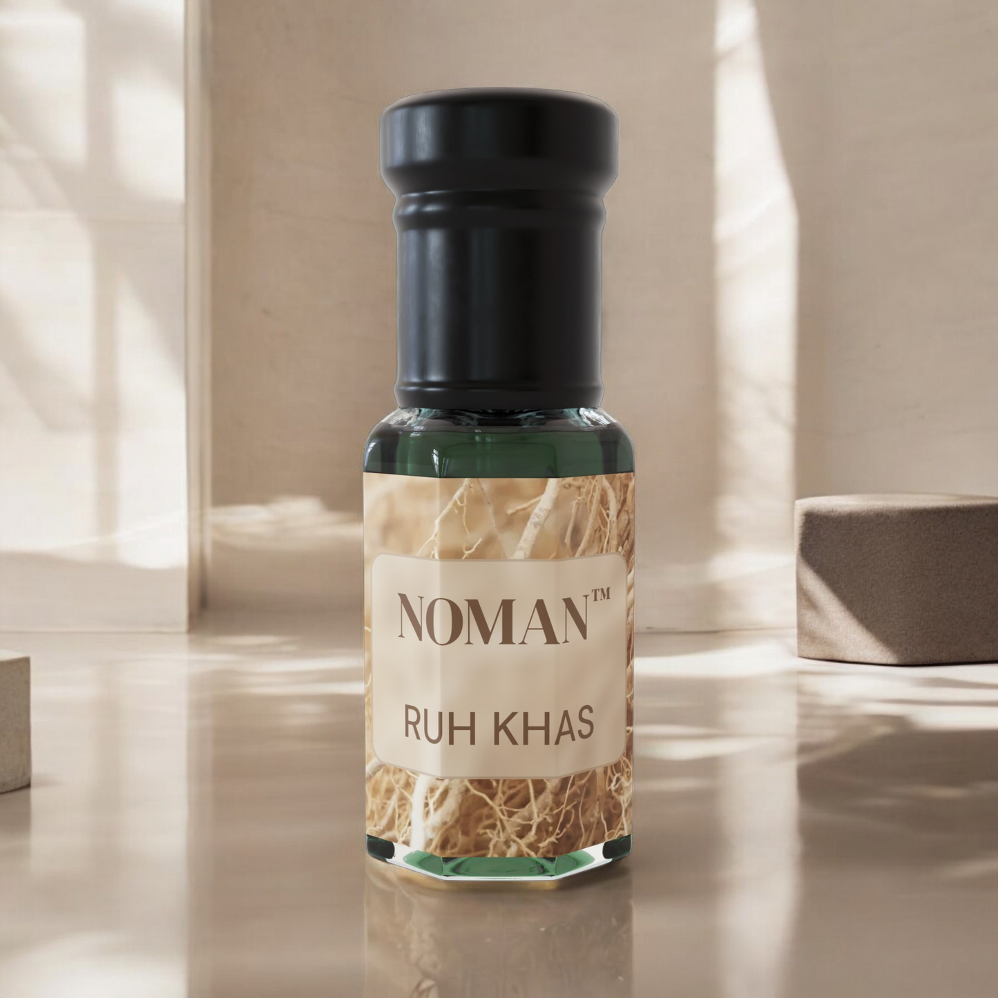 Ruh Khus Attar by NEESENCE Luxury Herbal Itra Best for Men & Women