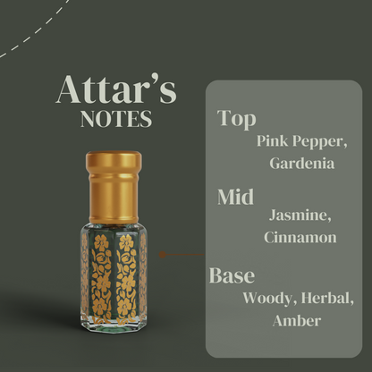 Jannatul Firdaus Attar By NEESENCE Alcohol Free Luxury ittar