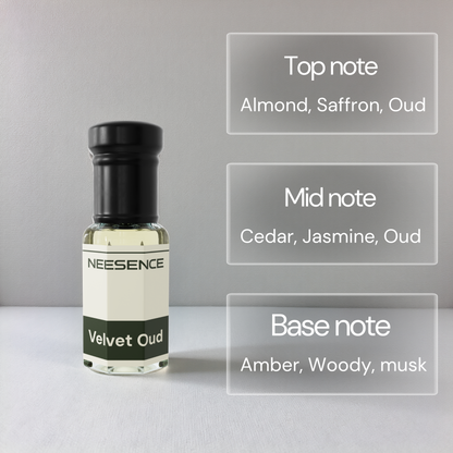 Velvet Oud Attar By NEESENCE Alcohol Free Luxury ittar