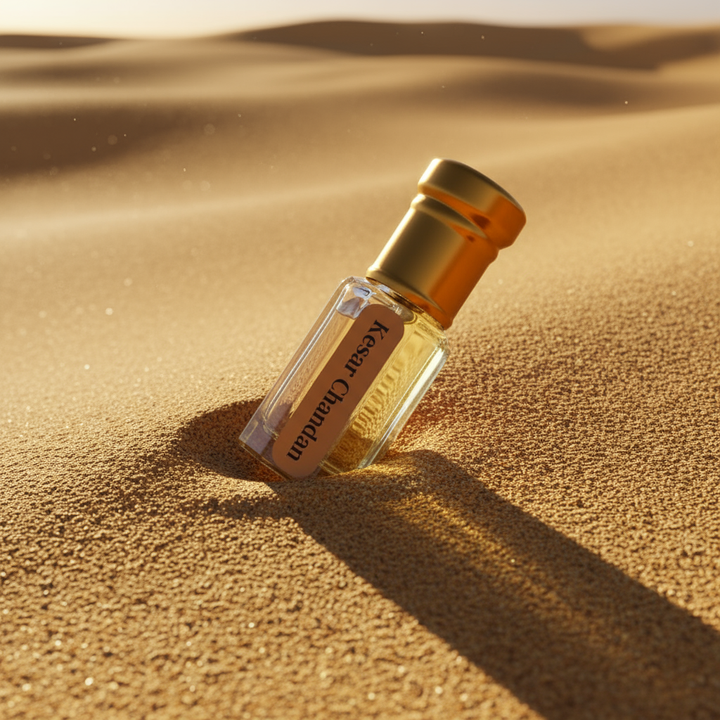 NEESENCE Kesar Chandan Attar 6ml Concentrated Elegant Scent