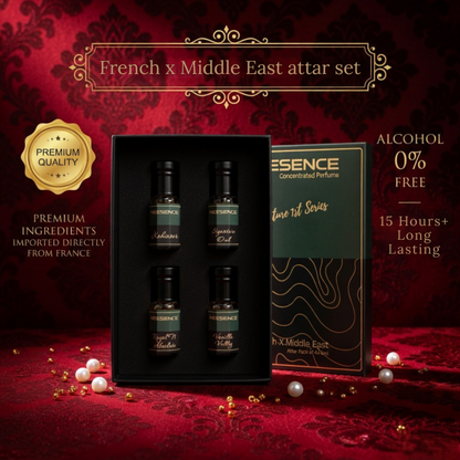 NEESENCE 1st Signature series Attar Combo – Absolute, kohinoor, Signature Oud, Vanilla Valley