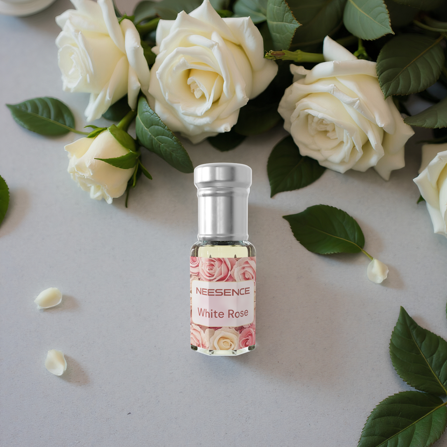 White Rose Attar by NEESENCE Luxury Gulab ittar