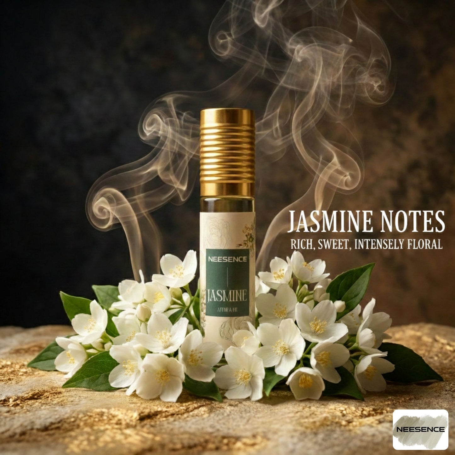 Jasmine Attar Oil 12Ml | Arabic Itra Roll On Etar Oils For Men And Women