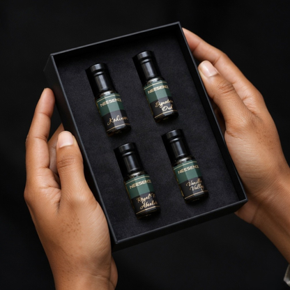 NEESENCE 1st Signature series Attar Combo – Absolute, kohinoor, Signature Oud, Vanilla Valley