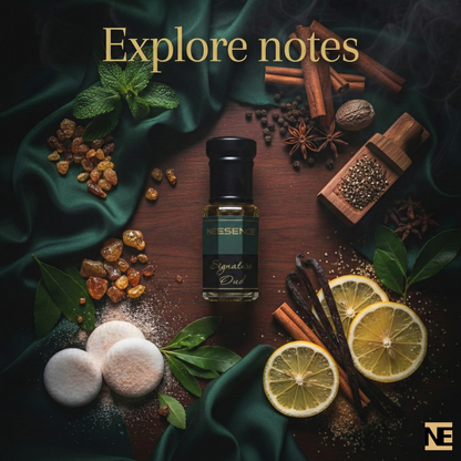 Neesence Signature Oud Luxury Attar 6ml Super Long Lasting Non-Alcohlic Perfume Roll On