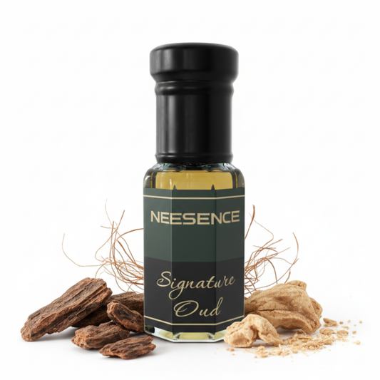 Neesence Signature Oud Luxury Attar 6ml Super Long Lasting Non-Alcohlic Perfume Roll On