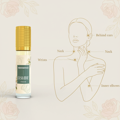 Jasmine Attar Oil 12Ml | Arabic Itra Roll On Etar Oils For Men And Women