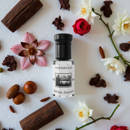White Jannat Attar by NEESENCE Luxury Perfume Oil