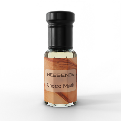 Choco Musk Attar by NEESENCE 6ml Concentrated Elegant Scent 100% Alcohol-Free