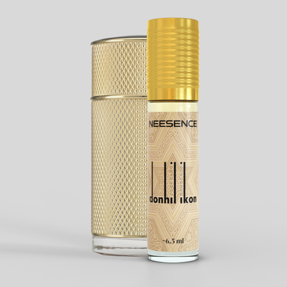 NEESENCE Donhil Icon Luxury Attar 6.5ml | Super Long Lasting 100% Alcohol Free & Pure | Best For Men Women Itra | SRK Special Perfume Oil