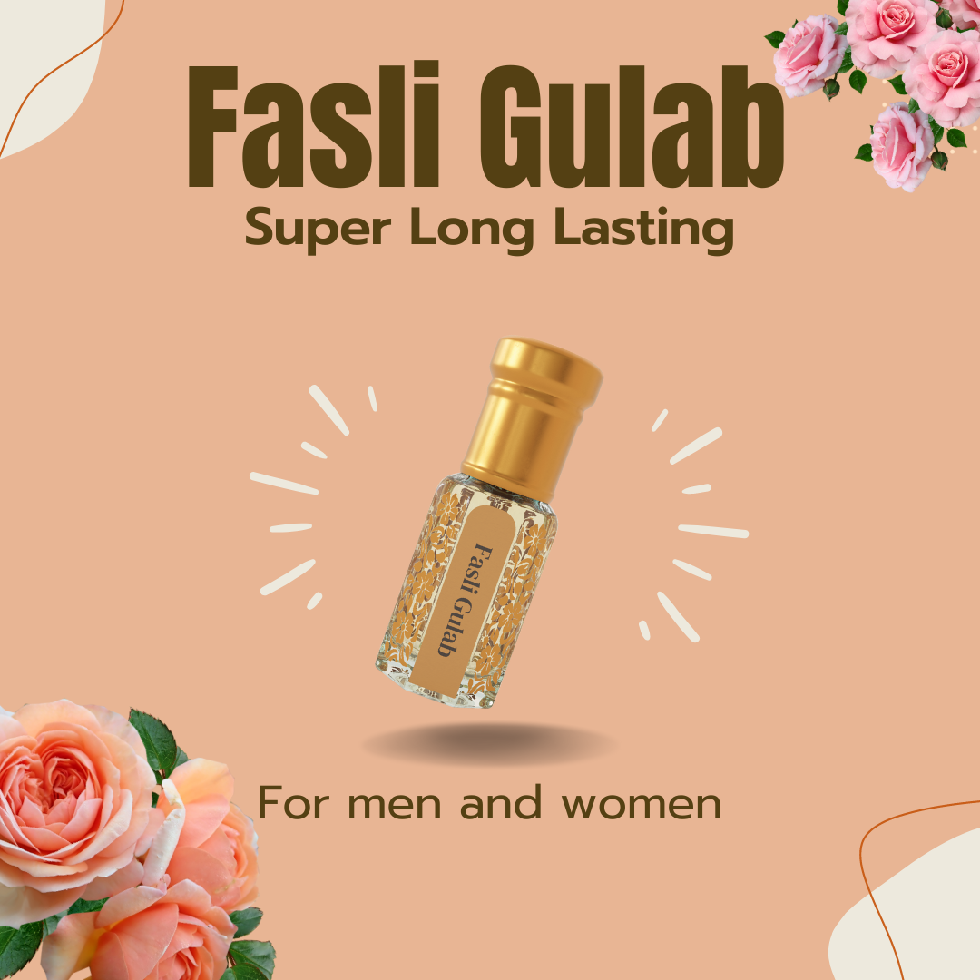 Fasli Gulab Original Attar By NEESENCE Alcohol Free Luxury ittar