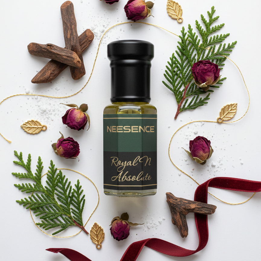 Neesence Royal N Absolute Luxury Attar Long Lasting Non-Alcohlic Perfume Roll On