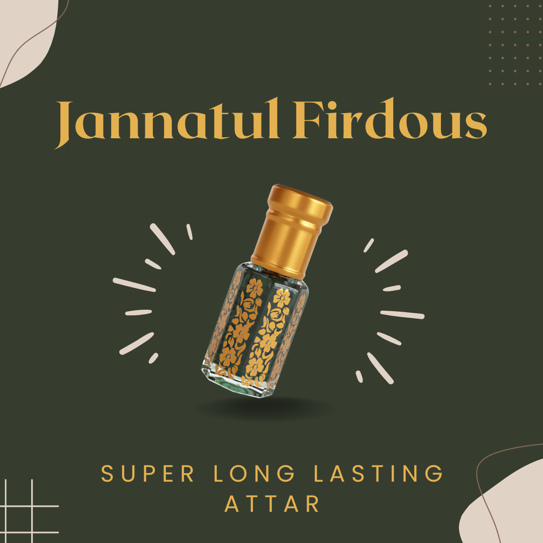 Jannatul Firdaus Attar By NEESENCE Alcohol Free Luxury ittar