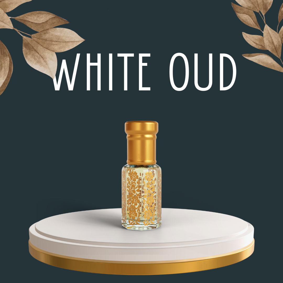 White Oudh Attar By NEESENCE Alcohol Free Luxury ittar