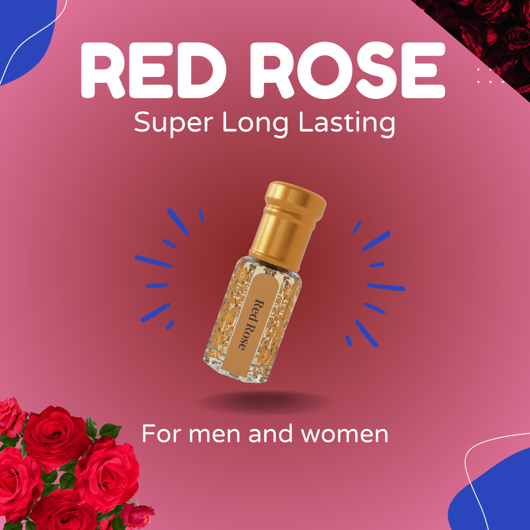 Red Rose Attar By NEESENCE Alcohol Free Luxury ittar