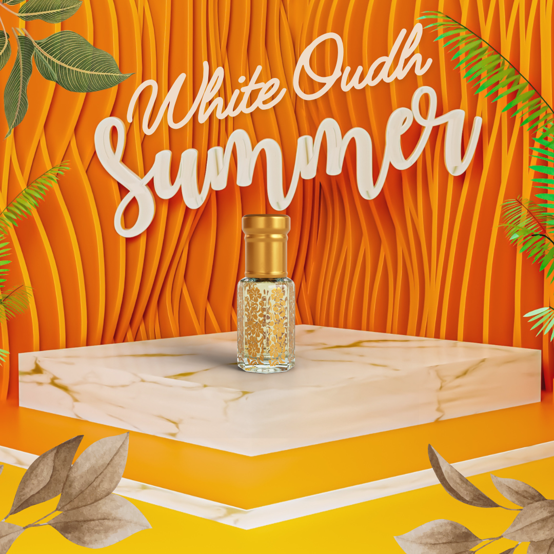 White Oudh Attar By NEESENCE Alcohol Free Luxury ittar
