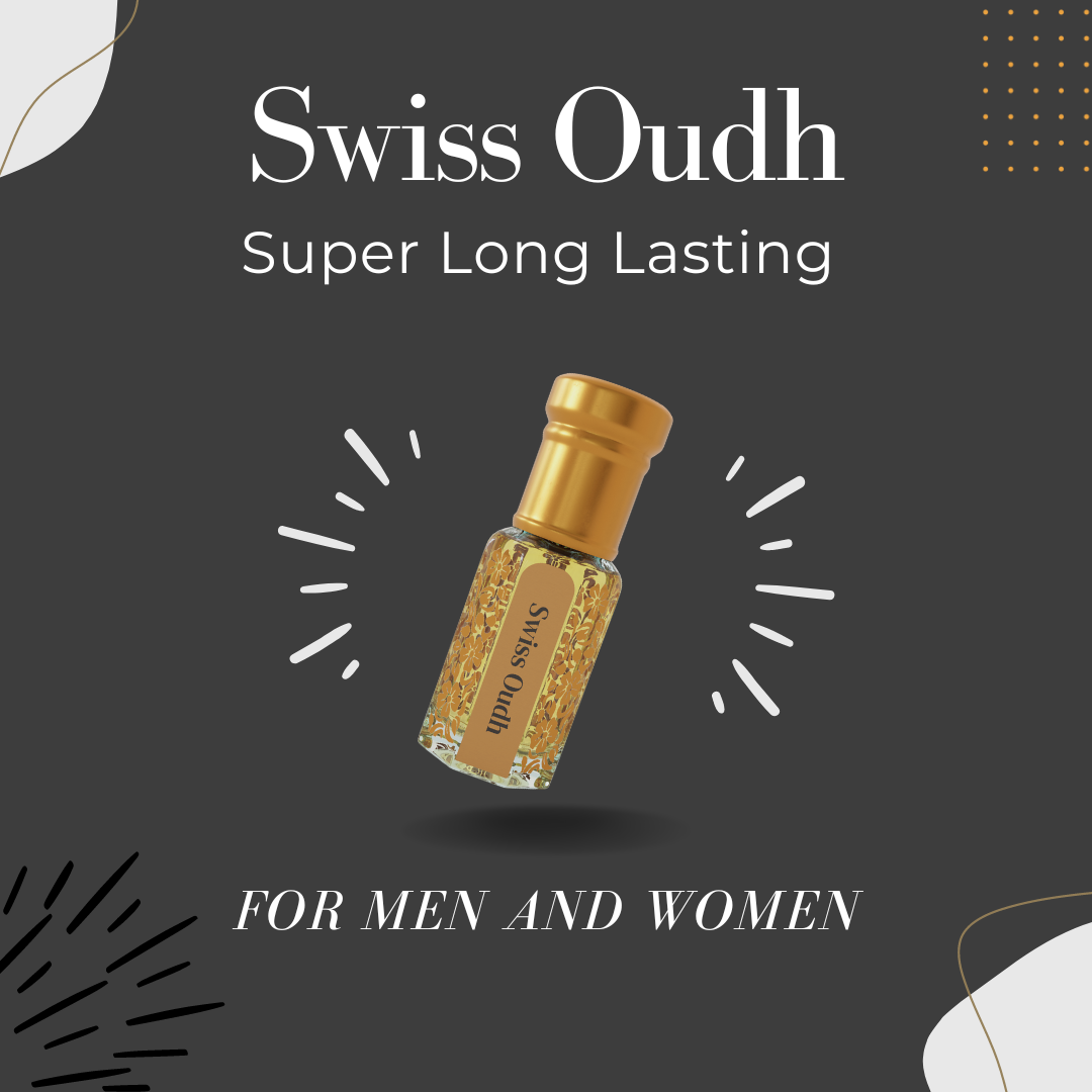 Swiss Oud Attar By NEESENCE Alcohol Free Luxury ittar