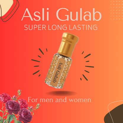 Asli Gulab Attar By NEESENCE Alcohol Free Luxury ittar