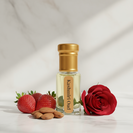 NEESENCE Kashmiri Oud Attar 6ml Concentrated Elegant Musk Scent