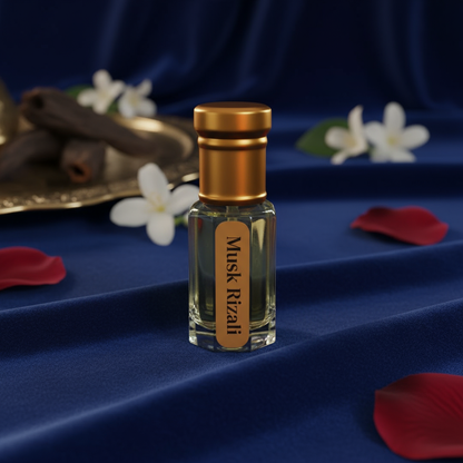 Musk Rizali Attar by NEESENCE Concentrated Elegant Musk Scent 100% Alcohol-Free