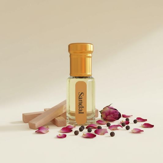 Sandal Attar By NEESENCE Original Pure Super Long-Lasting Liquid Perfume Oil