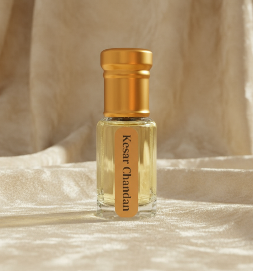 NEESENCE Kesar Chandan Attar 6ml Concentrated Elegant Scent