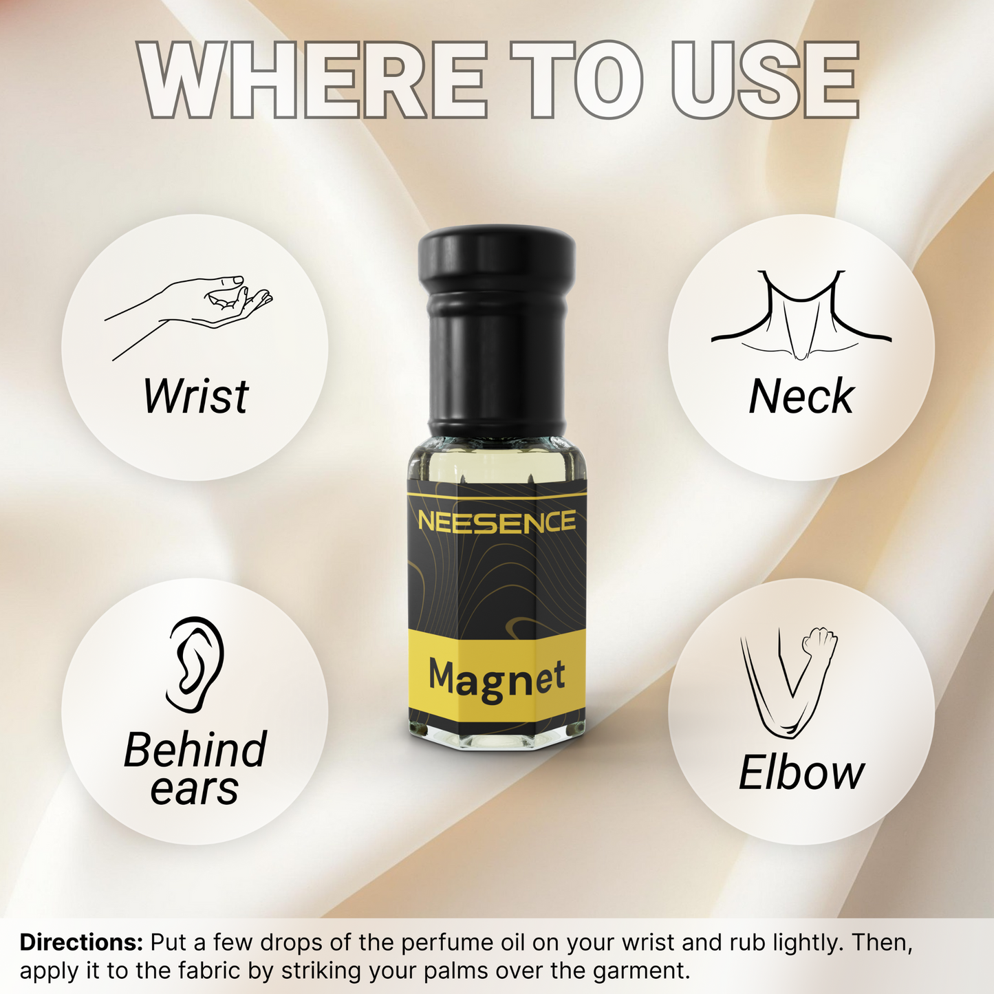 Magnet Attar Original Attar By NEESENCE Alcohol Free Luxury ittar