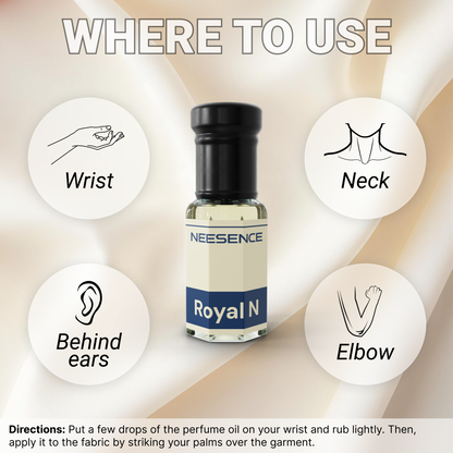 Royal N Attar By NEESENCE  Alcohol Free Luxury ittar