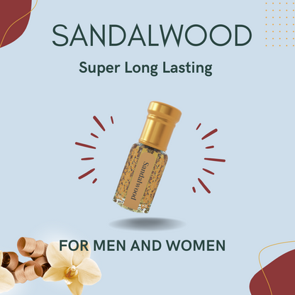 Sandalwood Attar By NEESENCE Alcohol Free Luxury ittar