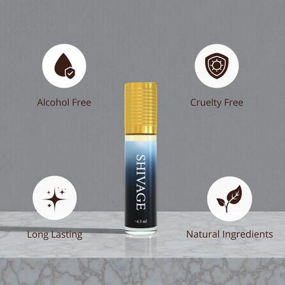 NEESENCE Shivage Luxury Attar 100% Alcohol-Free, All-Day Wear Perfume Oil Long Lasting Itra