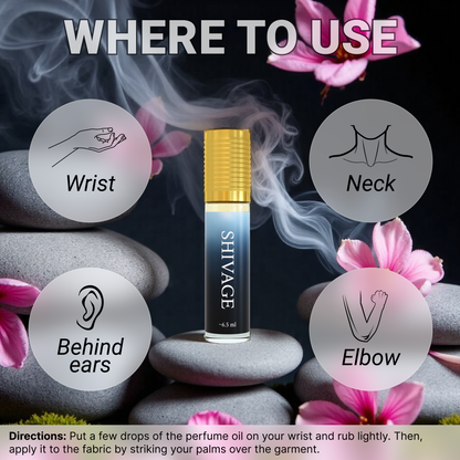 NEESENCE Shivage Luxury Attar 100% Alcohol-Free, All-Day Wear Perfume Oil Long Lasting Itra